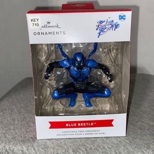 💥NEW💥 Hallmark DC Blue Beetle Ornament